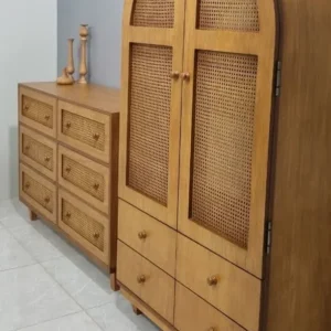 کمد حصیری گنبدی 4 کشو