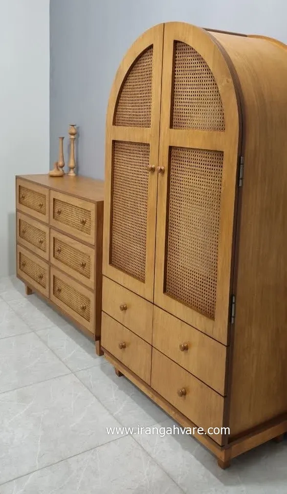 کمد حصیری گنبدی 4 کشو