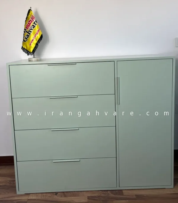 دراور بزرگ با ٤ كشو كمد كنارى عرض ١٢٠ و ارتفاع ١٠٠
