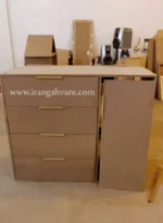 دراور بزرگ با ٤ كشو كمد كنارى عرض ١٢٠ و ارتفاع ١٠٠