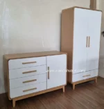 کمد دور چوب لبه گرد