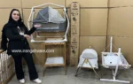 گهواره سنتی پریما طرح ترک (قیمت با هزینه ارسال جمعاً)