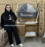 گهواره سنتی پریما طرح ترک (قیمت با هزینه ارسال جمعاً)