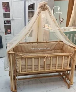 تخت گهواره پرنس ابعاد 120×60 آنجل فرشته Angel