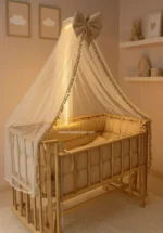 تخت گهواره پرنس ابعاد 120×60 آنجل فرشته Angel
