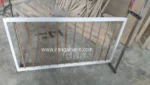 تخت گهواره ای کنار مادر چوبی سایز بزرگ مدل آماندا